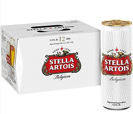 Stella Artois 12oz CANS