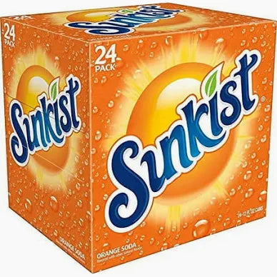 Sunkist Orange Soda (12oz Can)