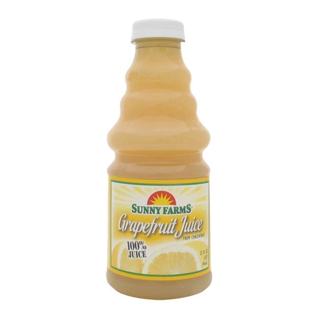 Sunny Farms Grapefruit Juice (64oz Bottle)