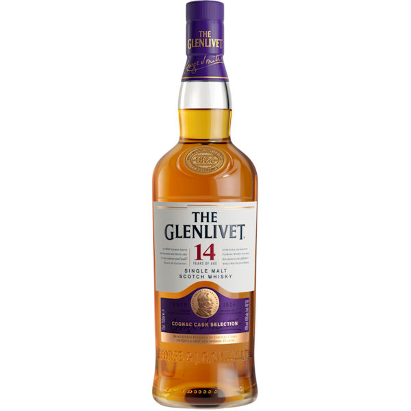 Glenlivet 14 Year Single Malt Scotch (750ml)
