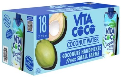 VIta Coco Coconut Water (12.5oz Can) 18PK