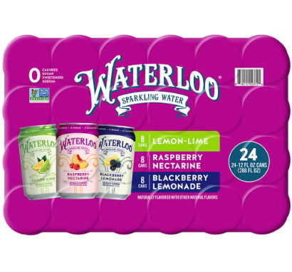 Waterloo Sparkling Variety Pack (24-Pack)