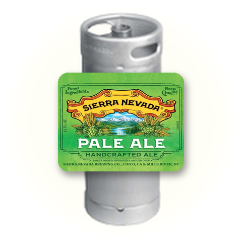 Sierra Nevada Pale Ale 5-gallon keg